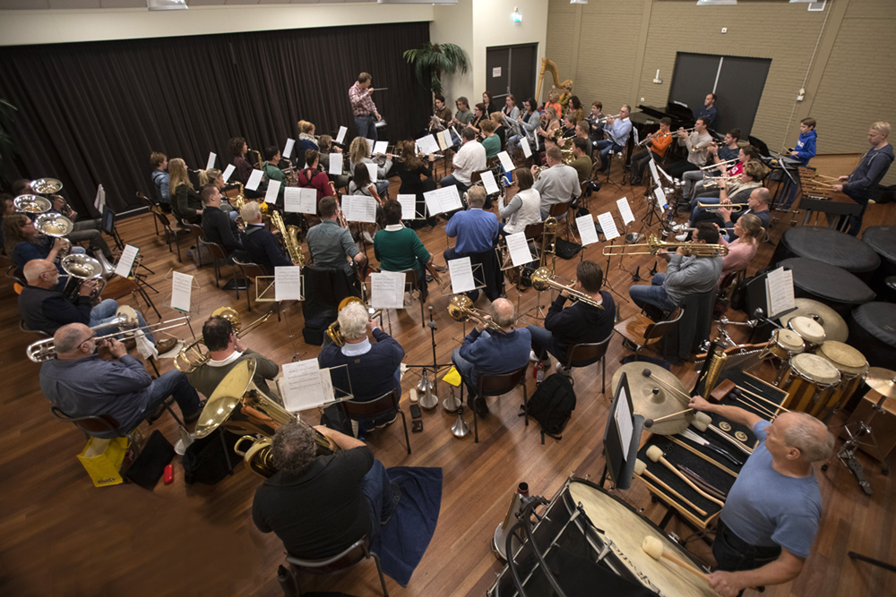 repetitie harmonie-orkest van muziekvereniging TOG Berlicum (c) Bart Coolen