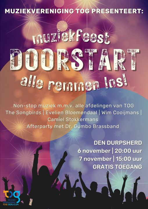 Muziekfeest 'Doorstart'