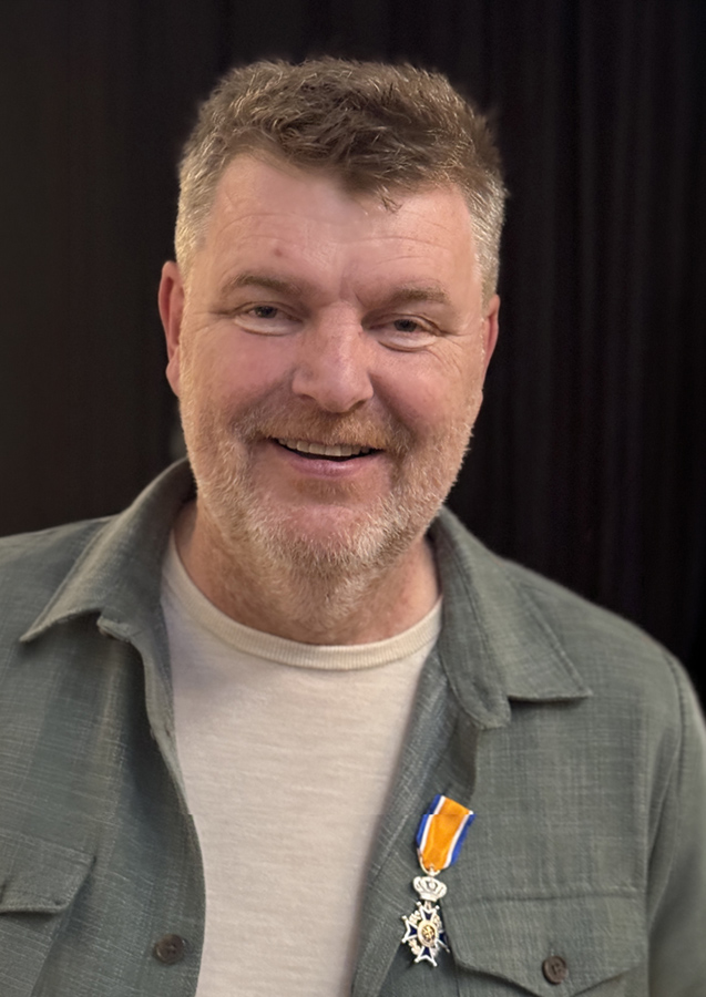 Koninklijke onderscheiding voor Peter de Groot